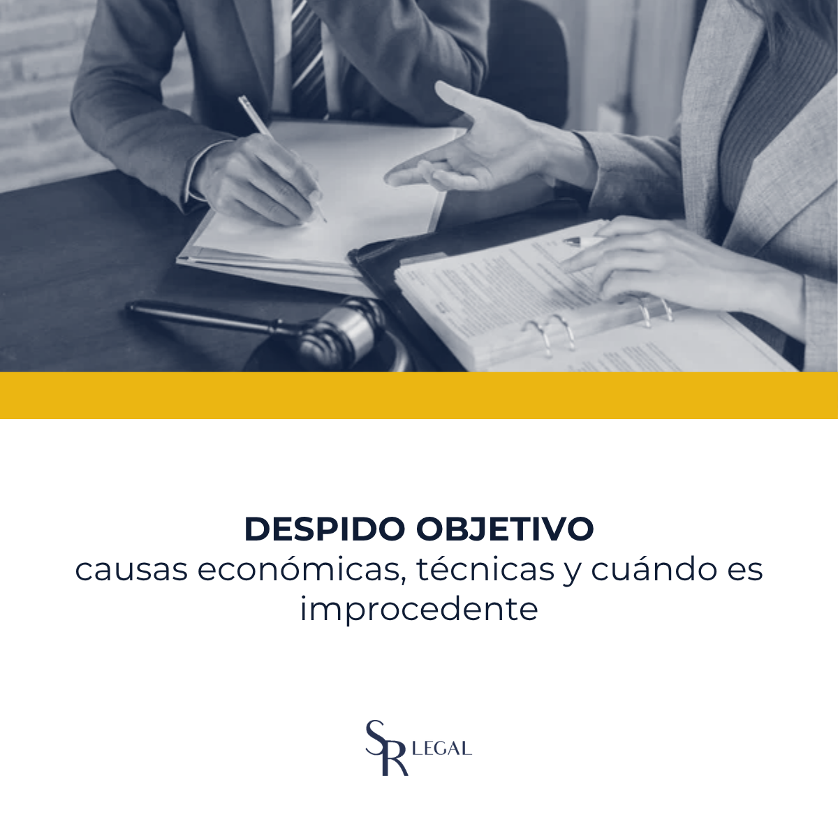 Las cuatro causas del despido objetivo en España: económica, técnica, organizativa y productiva