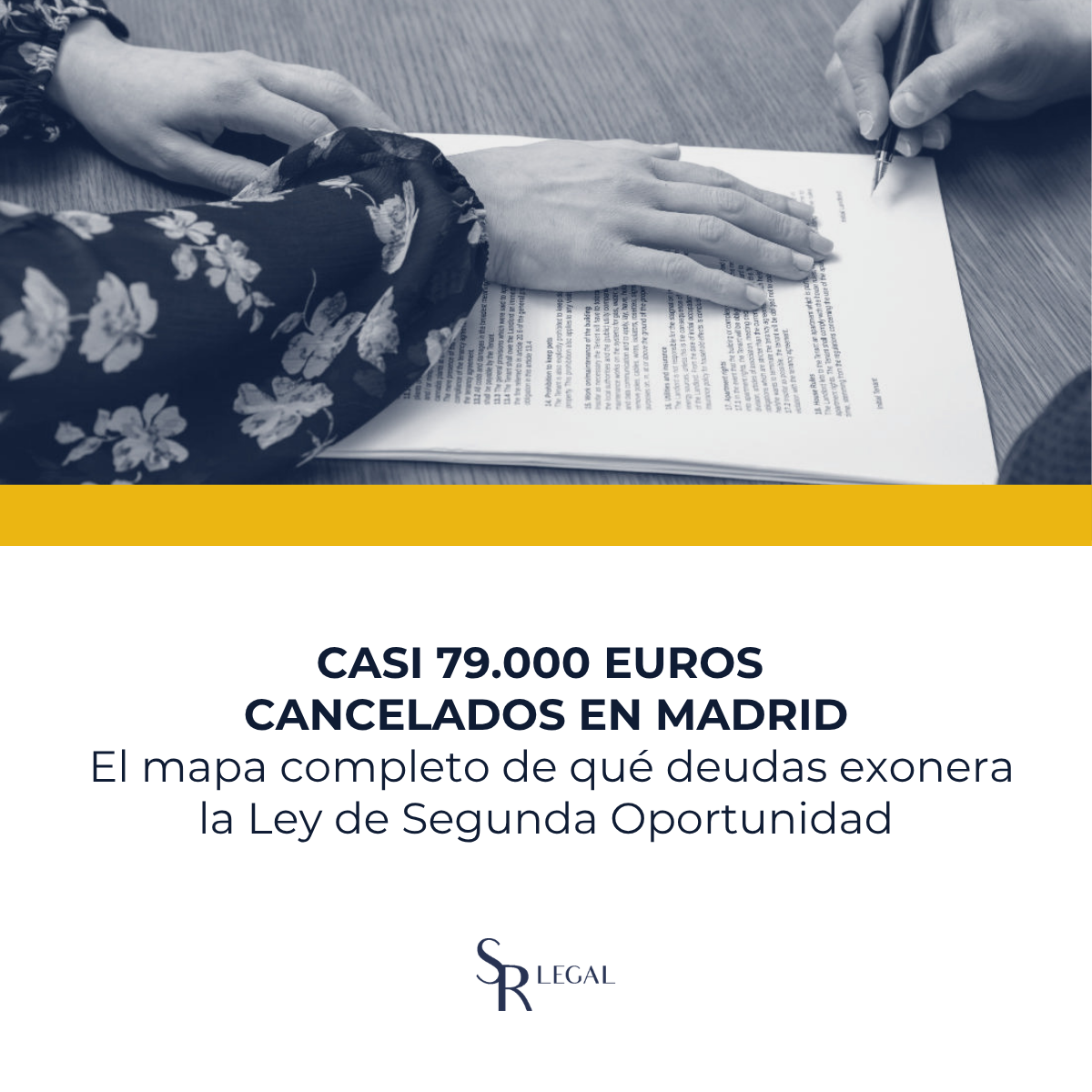 el mapa completo de qué deudas exonera la Ley de Segunda Oportunidad