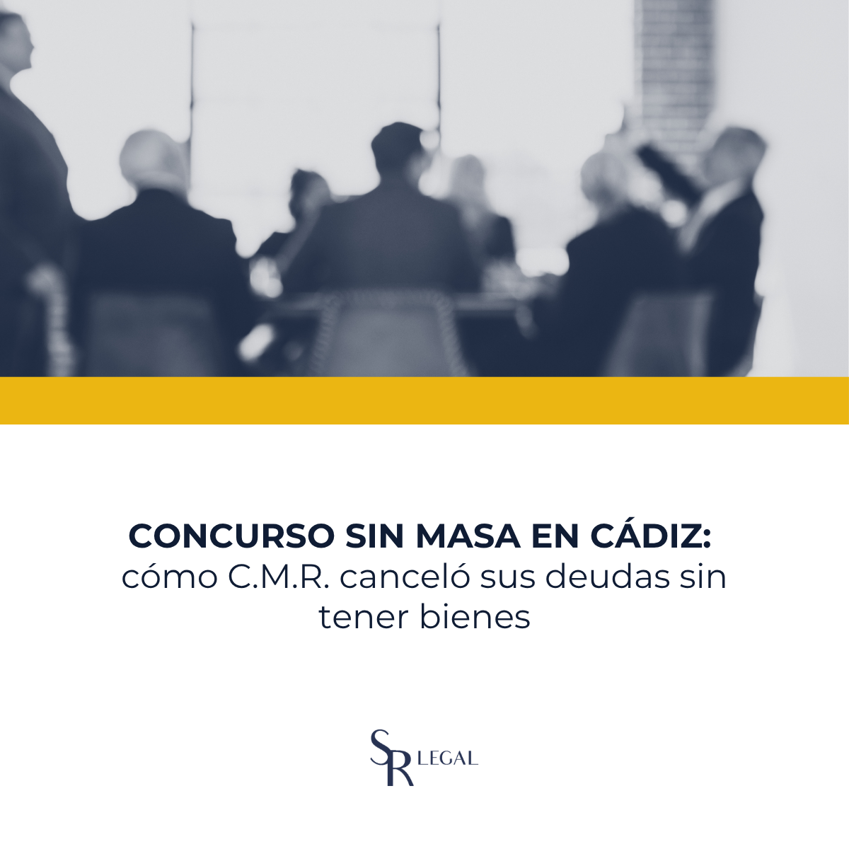 Persona obteniendo exoneración de deudas mediante segunda oportunidad