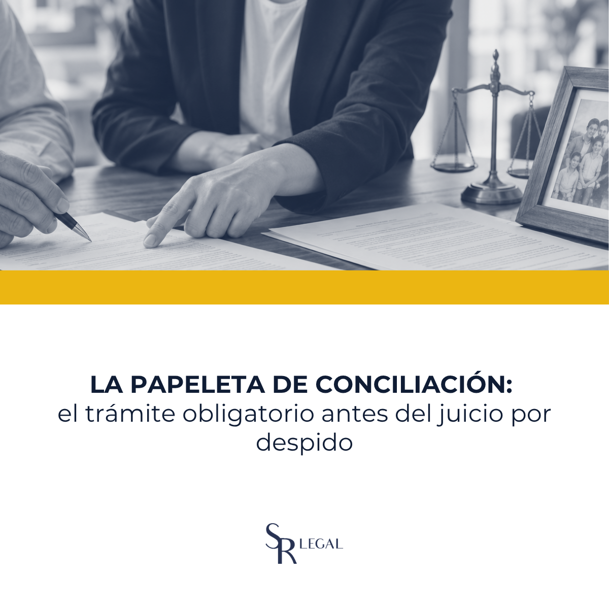 papeleta conciliación despido