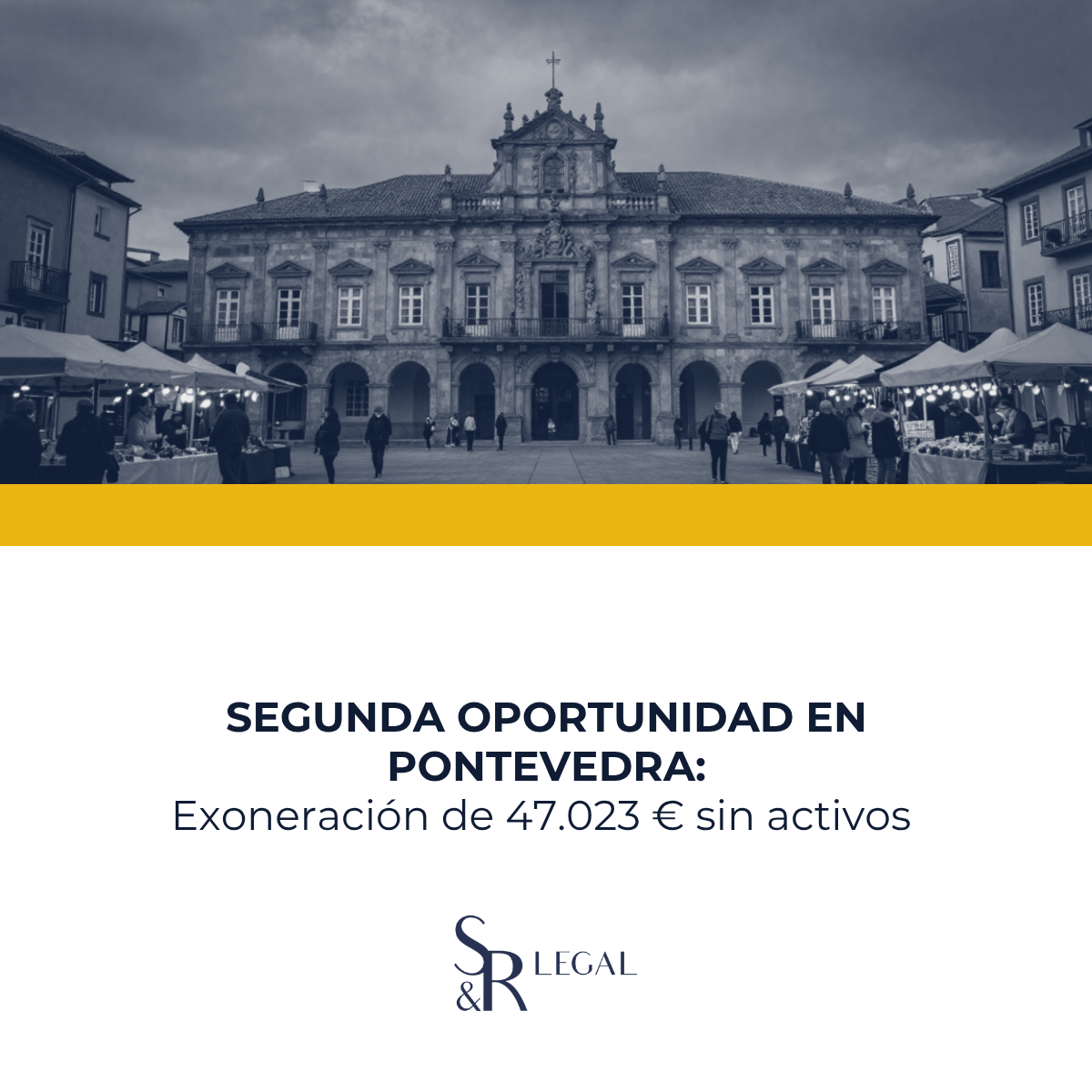 Exoneración de 47.023 € en Pontevedra sin activos