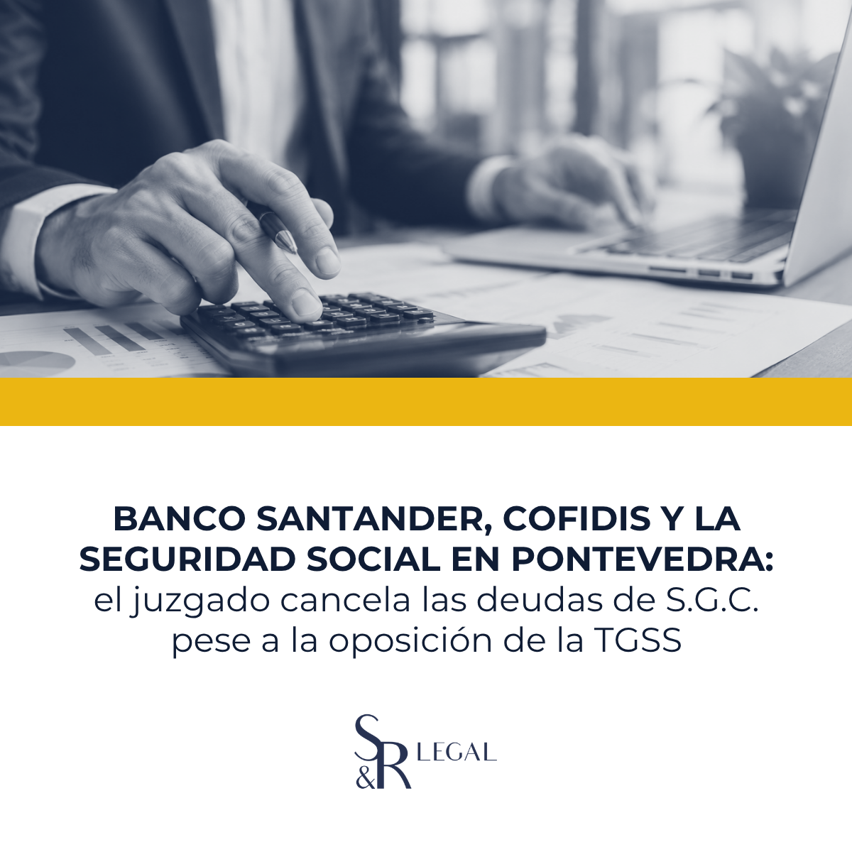 el juzgado cancela las deudas de S.G.C. pese a la oposición de la TGSS